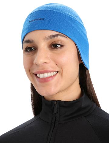 Czapki Icebreaker Unisex Merino Quantum Beanie Damskie Niebieskie | PL 1477XYUF